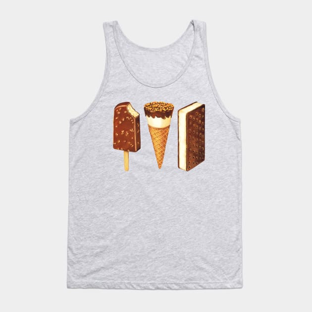 Ice Cream Novelties Tank Top by KellyGilleran